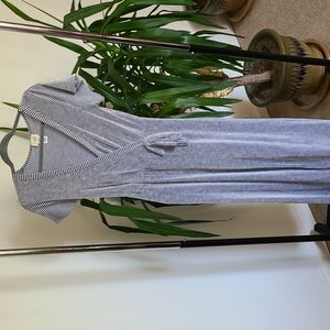 Blue Striped Jumpsuit